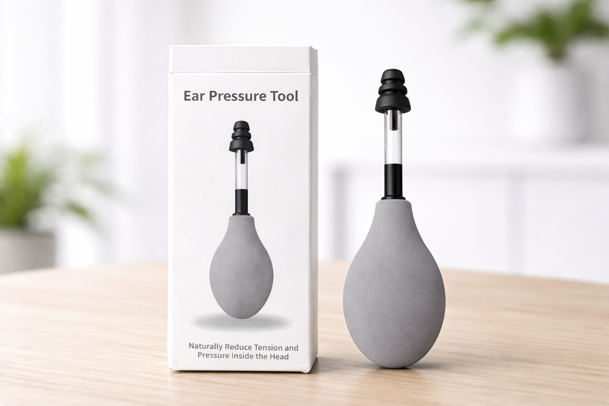 Ear Pressure Relief Tool for Headache